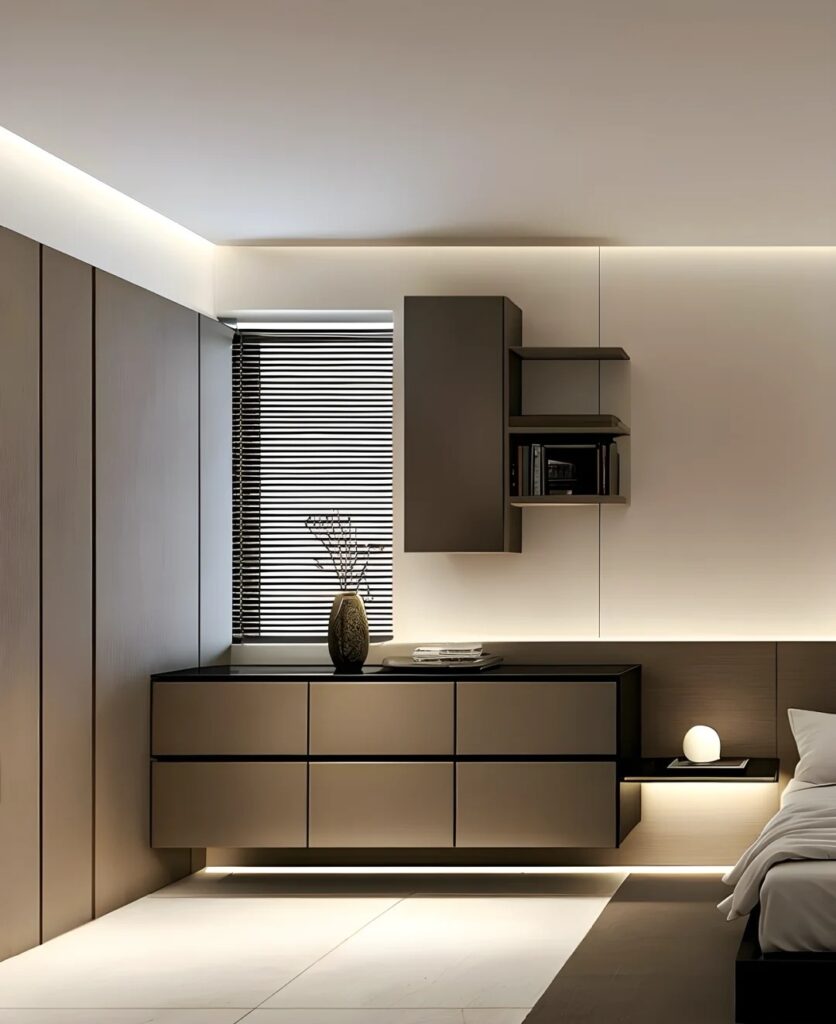 elegant-dark-shade-cabinet-installation-in-Malaysia 2